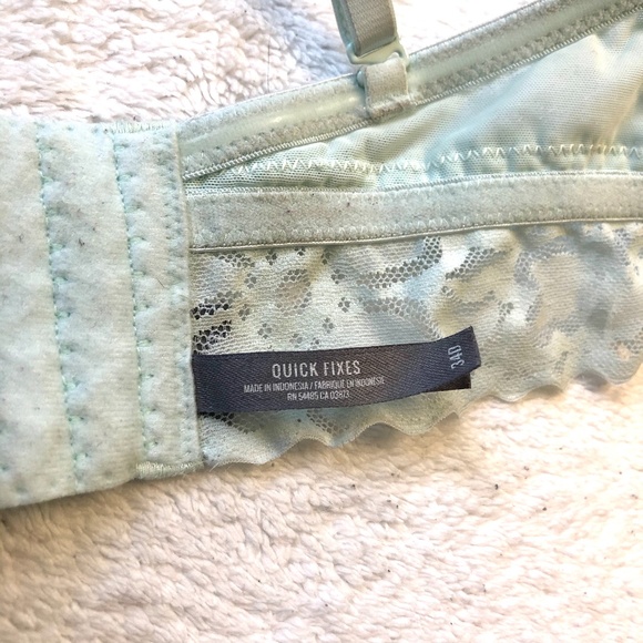 Aerie Mint Green Lace Quick Fixes Bra 34D - Picture 6 of 9